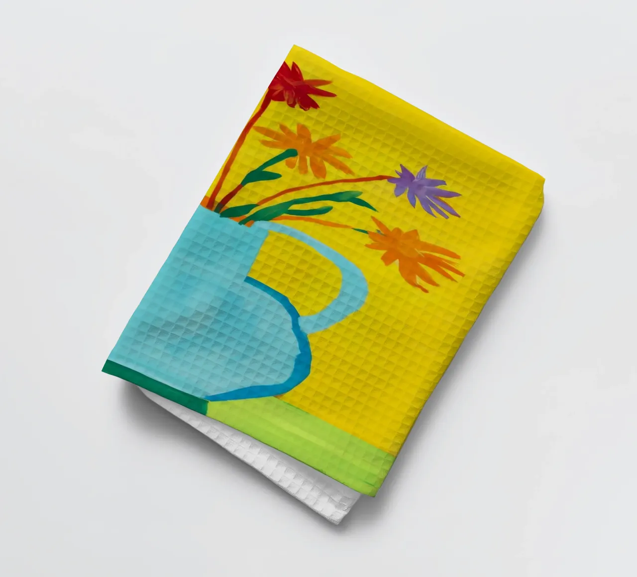 Joie à poignée jaune torchon de Pan Denim