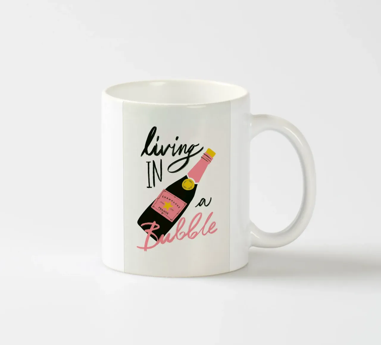 Living In a Bubble tazza in ceramica da Pure