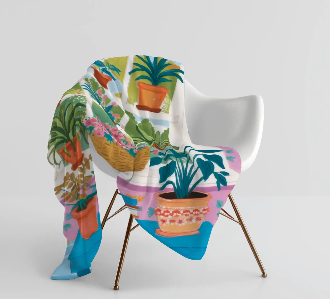 Venstertuin fleecedeken van FadeAura