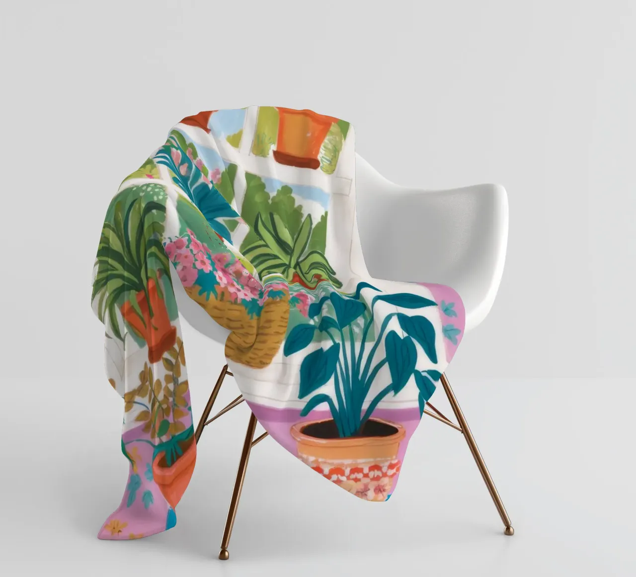 Venstertuin fleecedeken van FadeAura