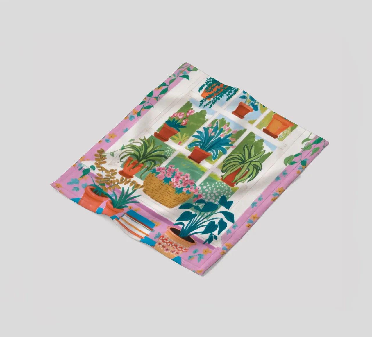 Venstertuin fleecedeken van FadeAura