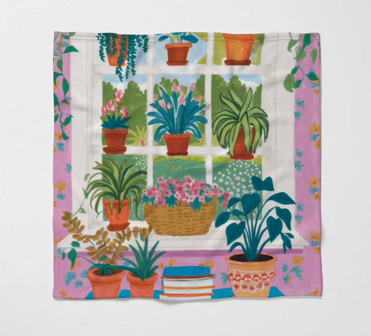 Venstertuin fleecedeken van FadeAura