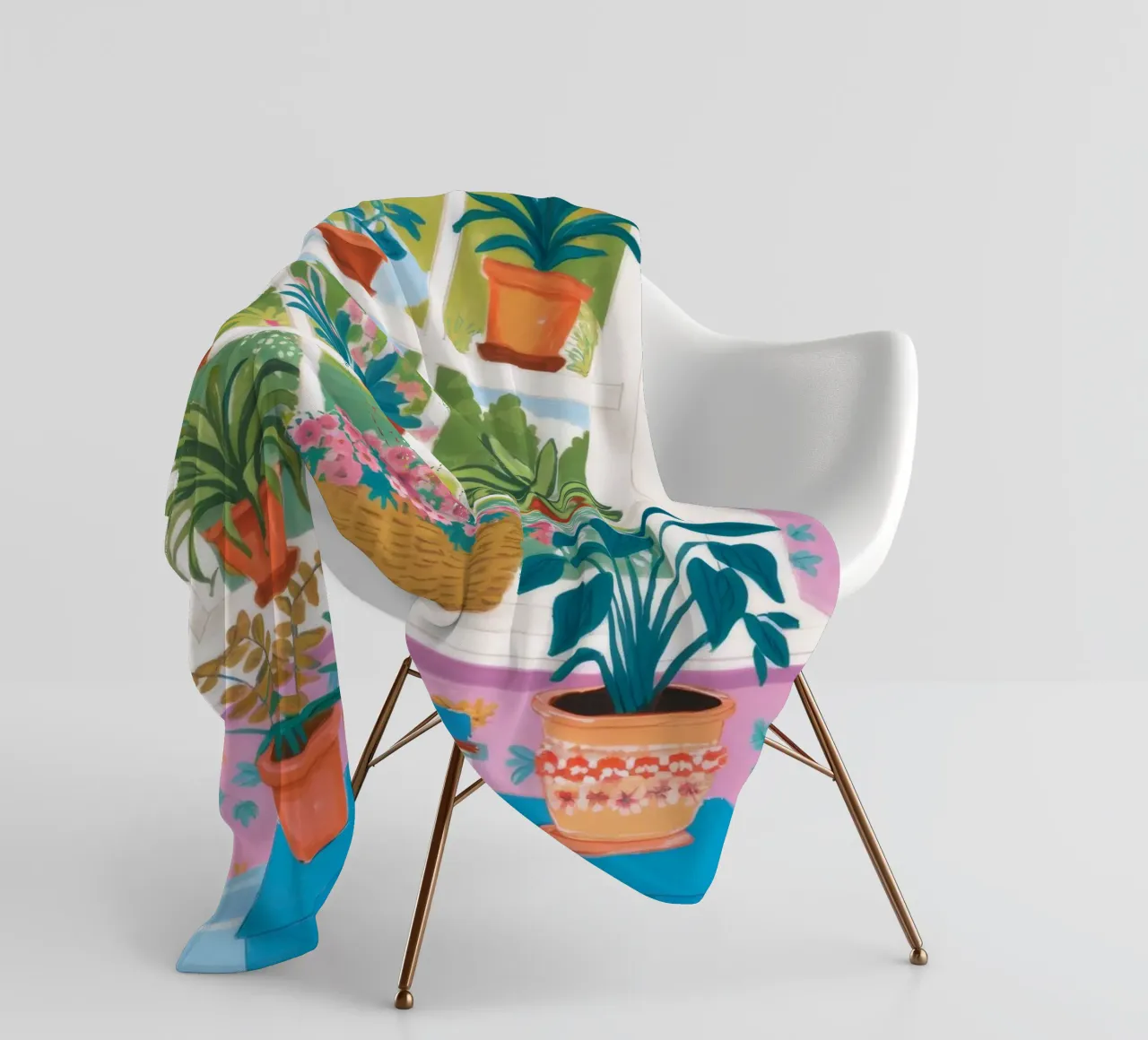 Venstertuin fleecedeken van FadeAura