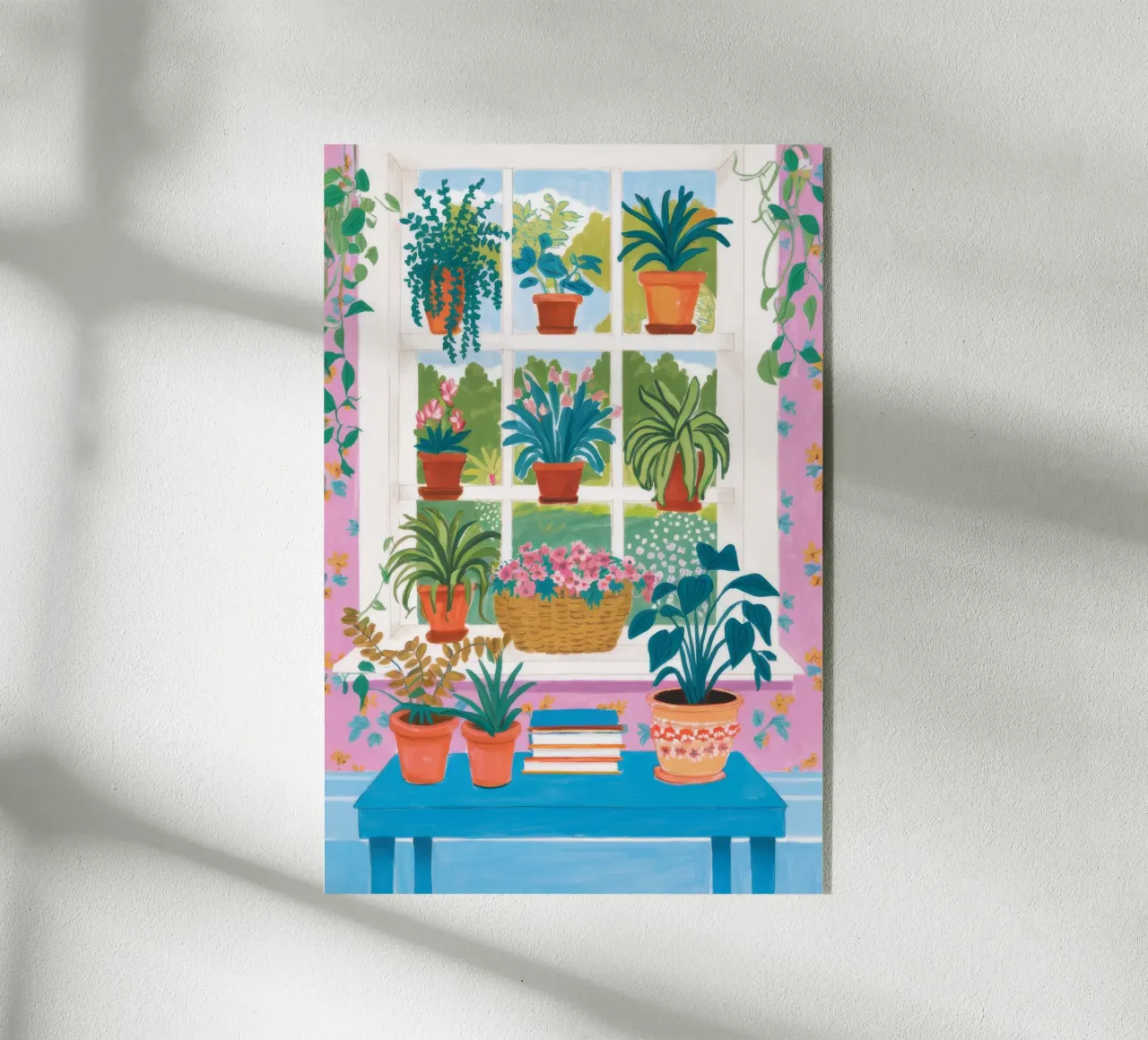 Window Box Garden acrylic glass by FadeAura