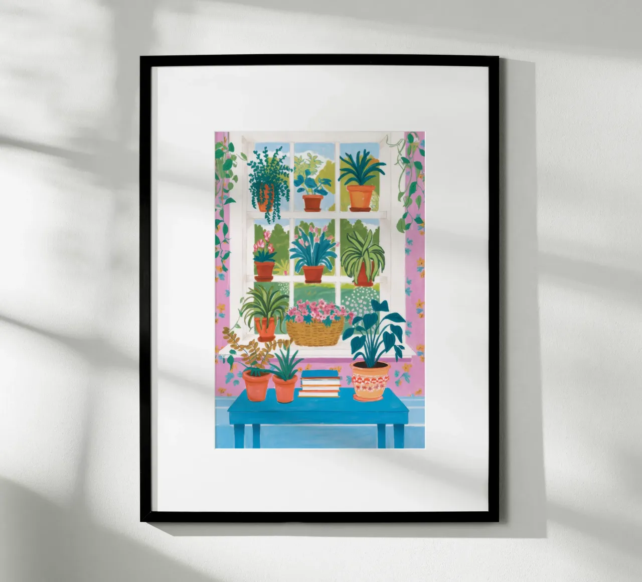 Window Box Garten Poster von FadeAura
