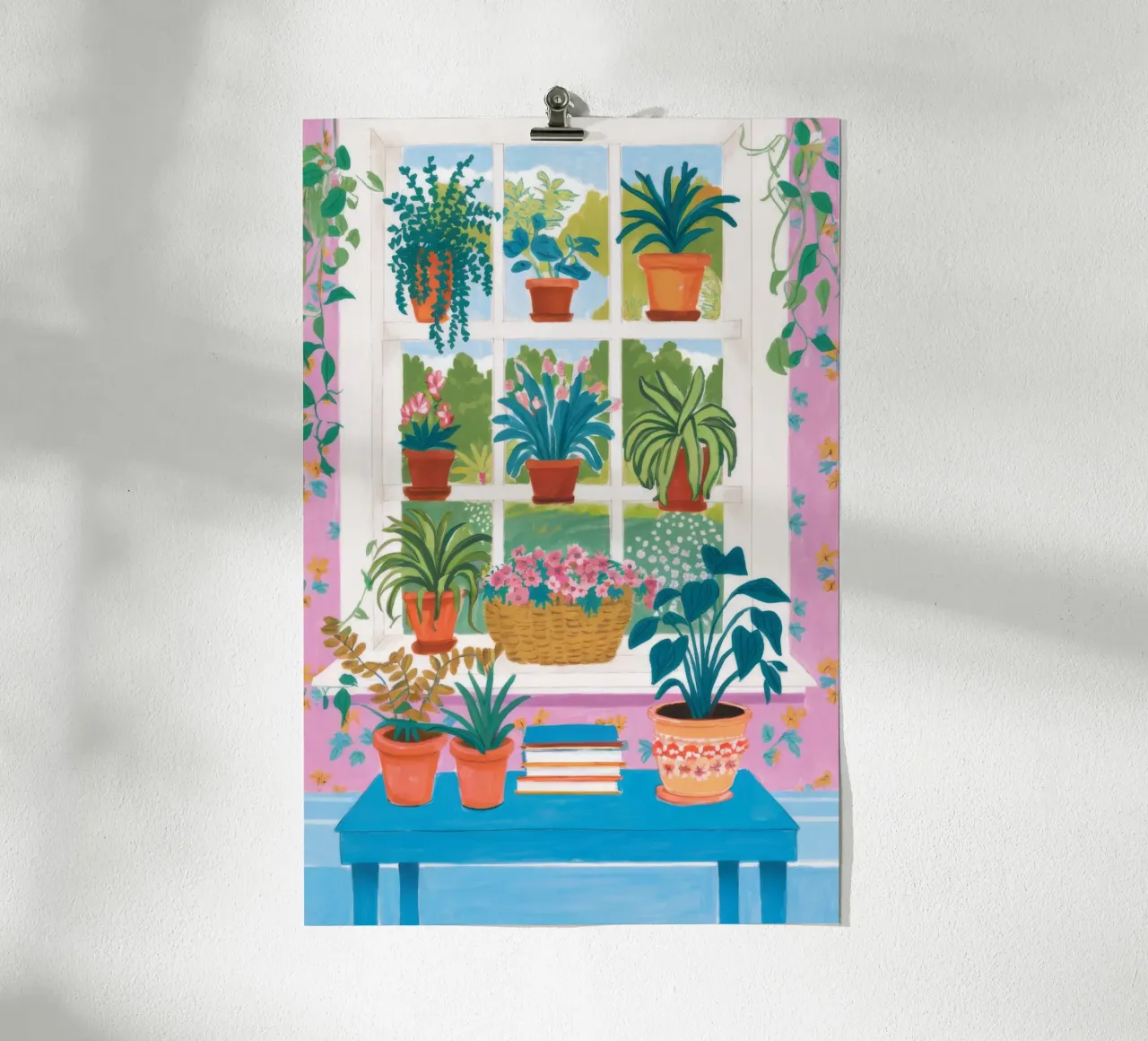 Window Box Garten Poster von FadeAura