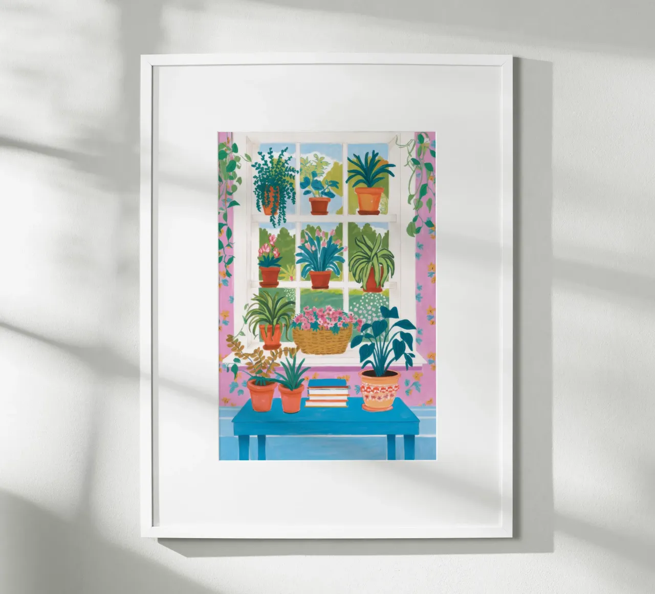Window Box Garten Poster von FadeAura