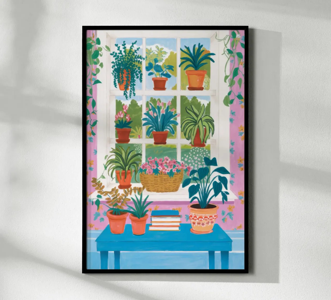 Window Box Garten Poster von FadeAura