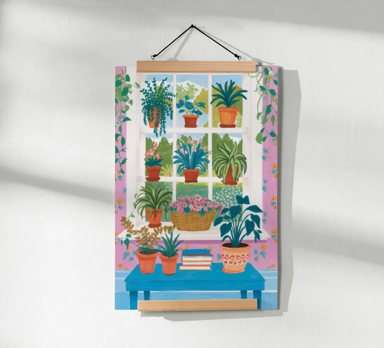 Window Box Garten Poster von FadeAura