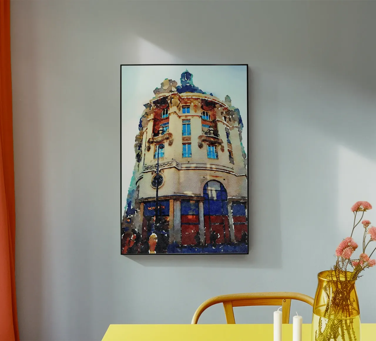 A Parigi plexiglass da Massimo Frascogna