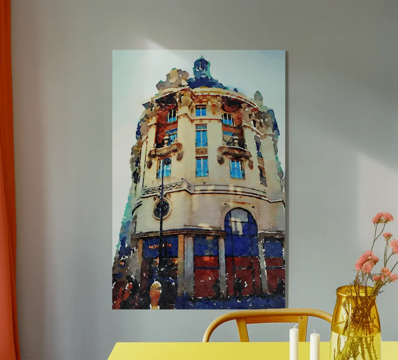 A Parigi plexiglass da Massimo Frascogna