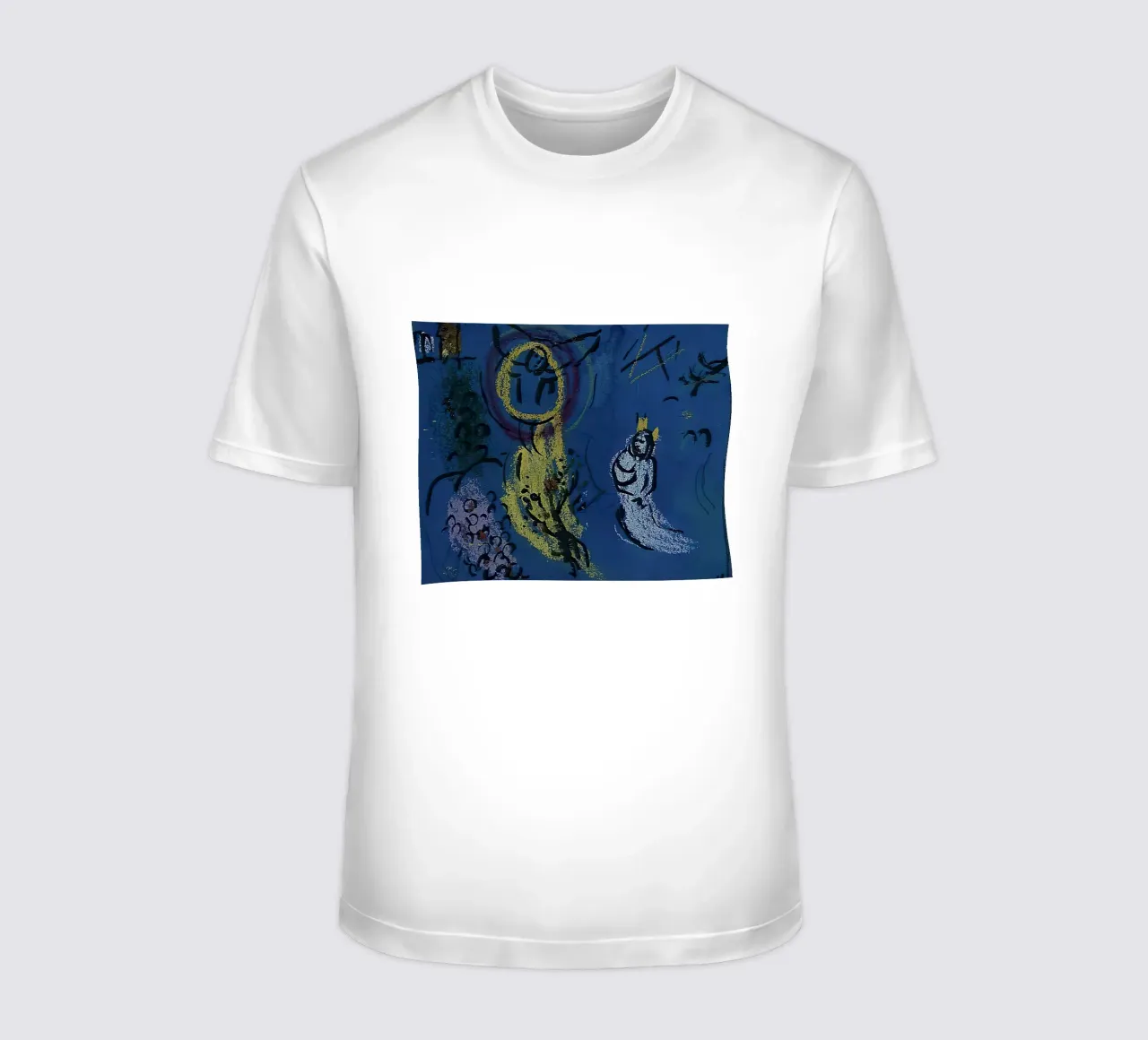 March Chagall Moses with the Burning Bush t-shirt by MC Exhebition