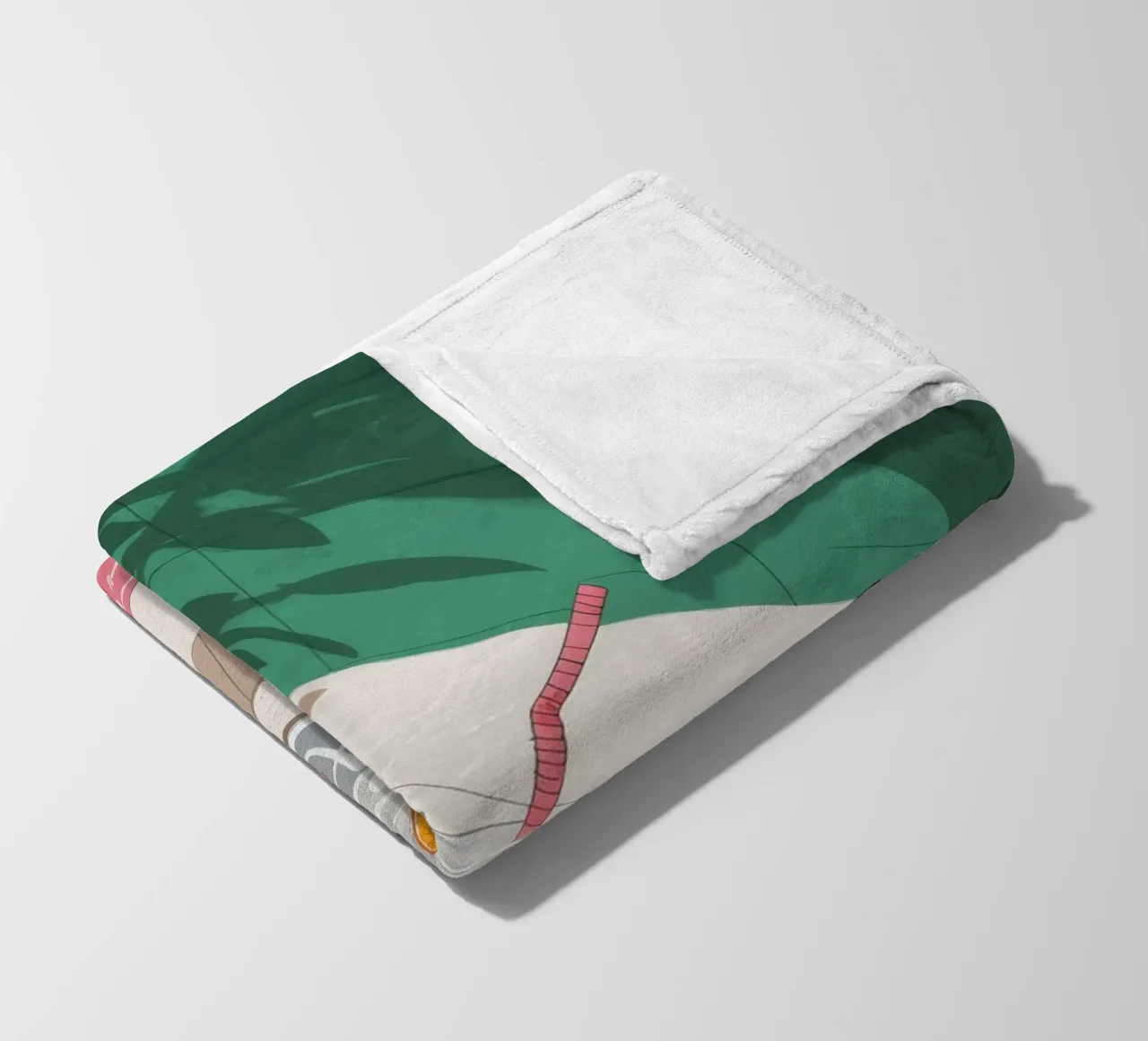 Prendere il sole Gioco di ombre coperta in pile da Muse Artworks