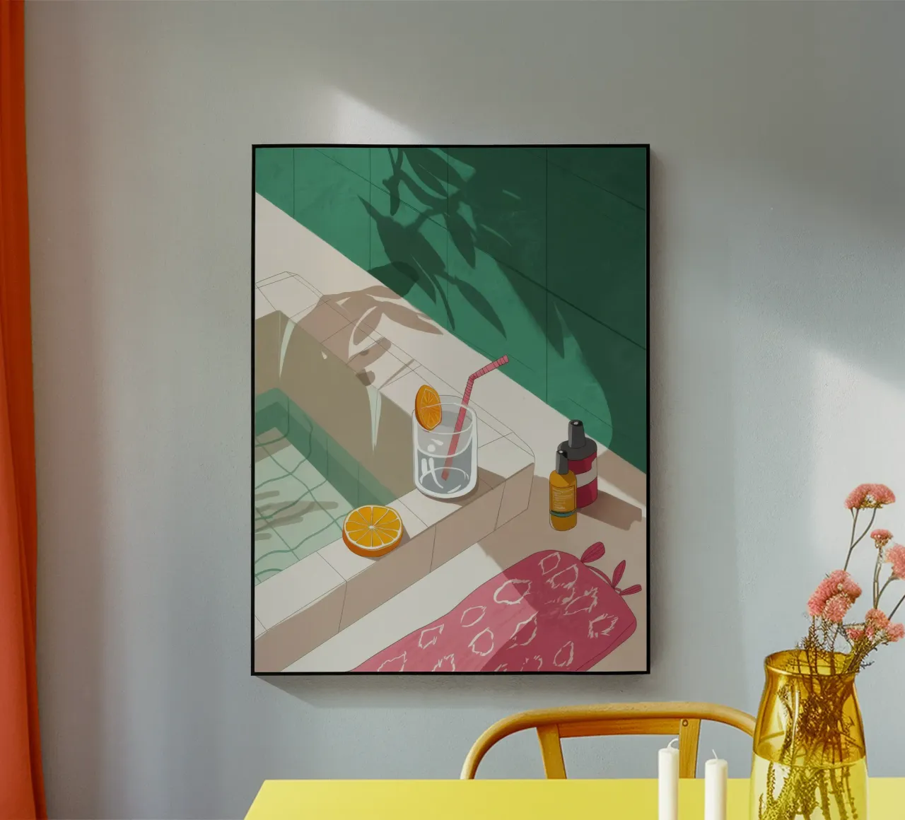 Prendere il sole Gioco di ombre plexiglass da Muse Artworks