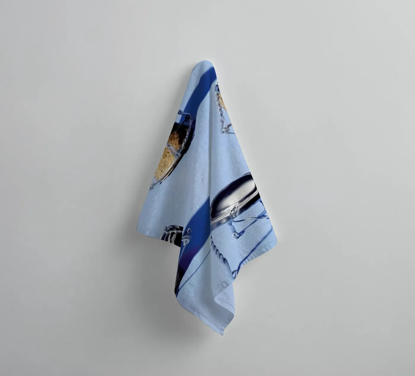 NYE 3 badhanddoek van Kyla Elaine