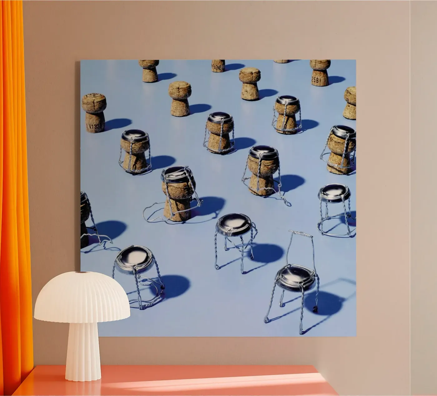 NYE 3 acryl van Kyla Elaine