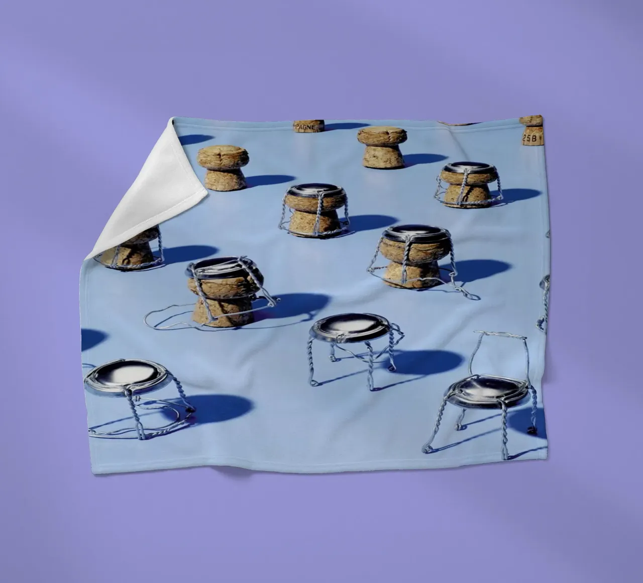 NYE 3 fleecedeken van Kyla Elaine