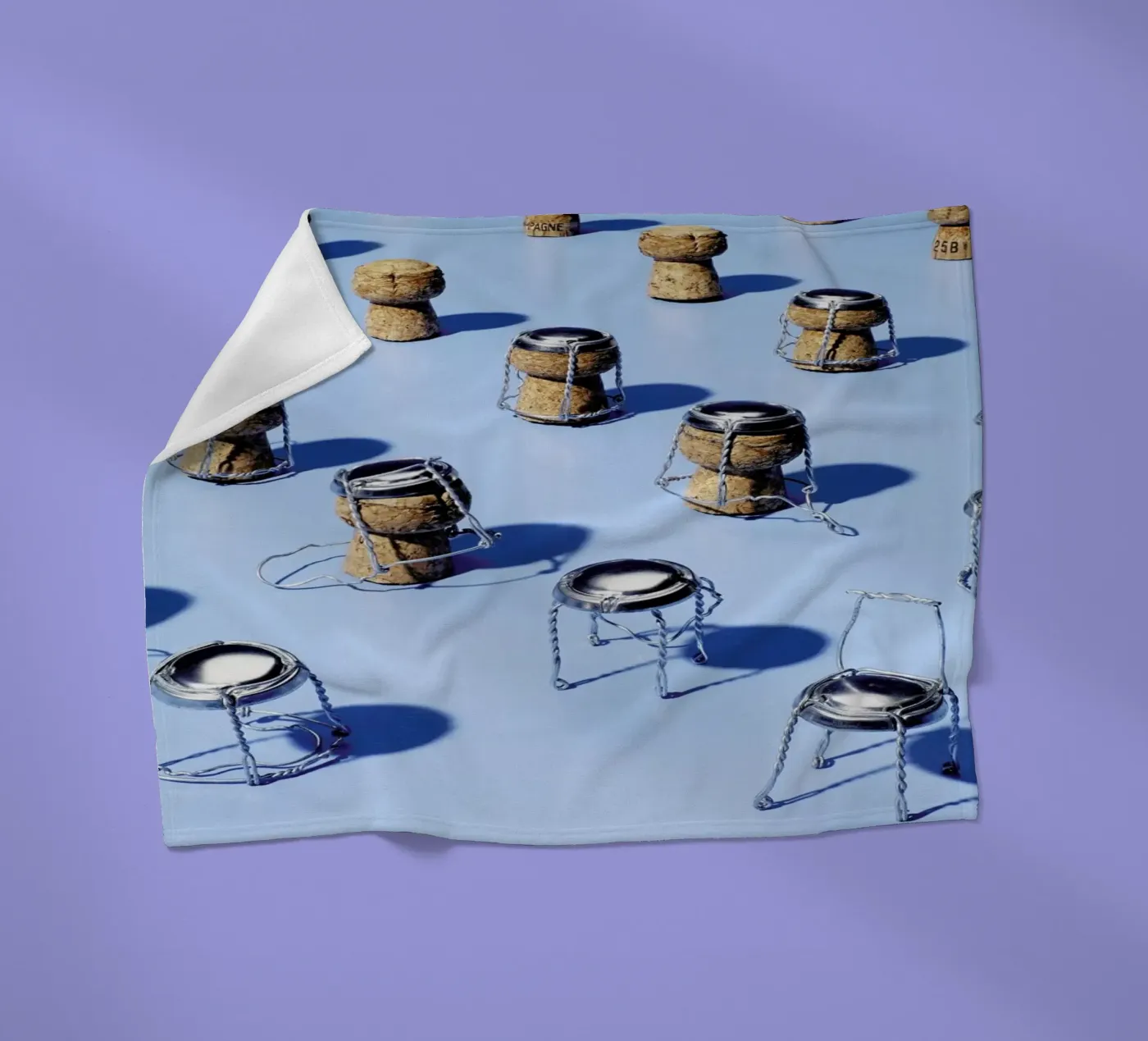 NYE 3 fleecedeken van Kyla Elaine