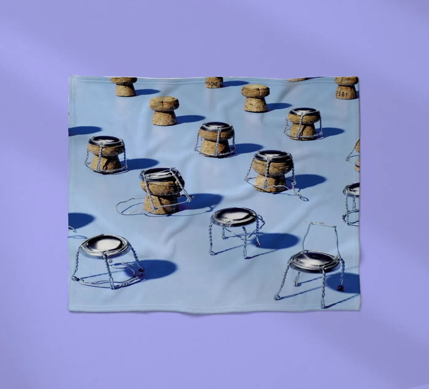 NYE 3 fleecedeken van Kyla Elaine