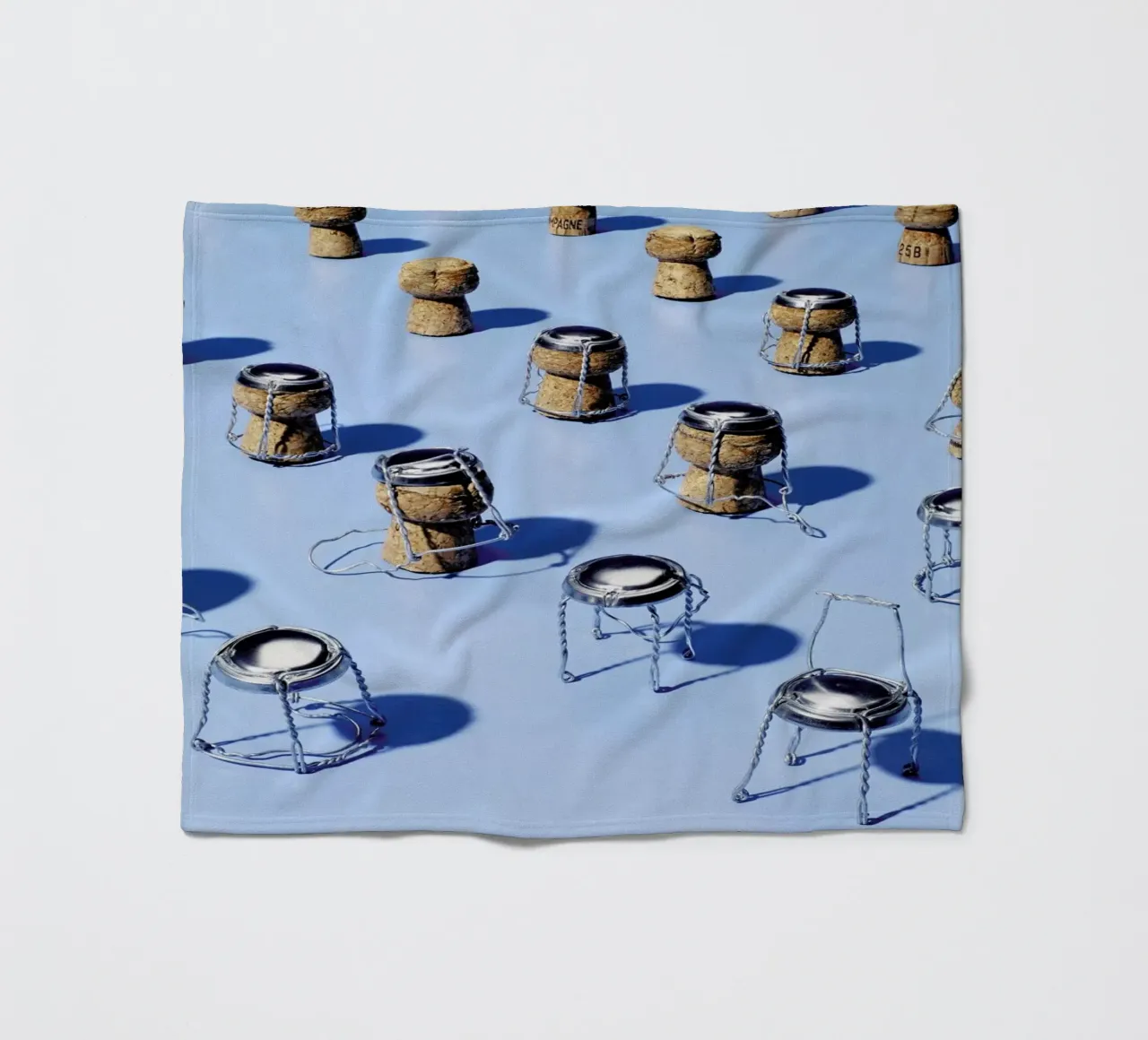 NYE 3 fleecedeken van Kyla Elaine