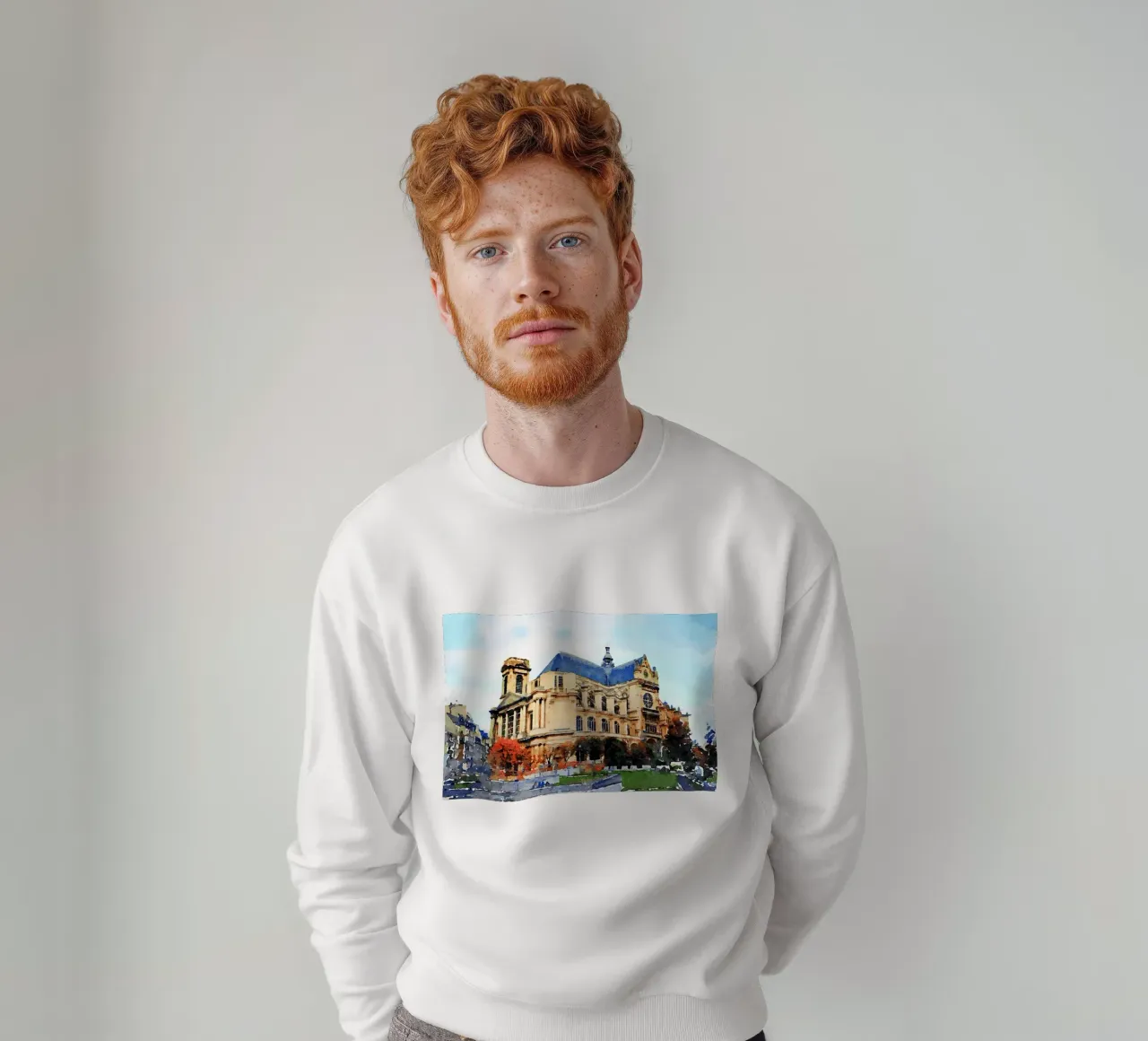 A Parigi felpa da Massimo Frascogna