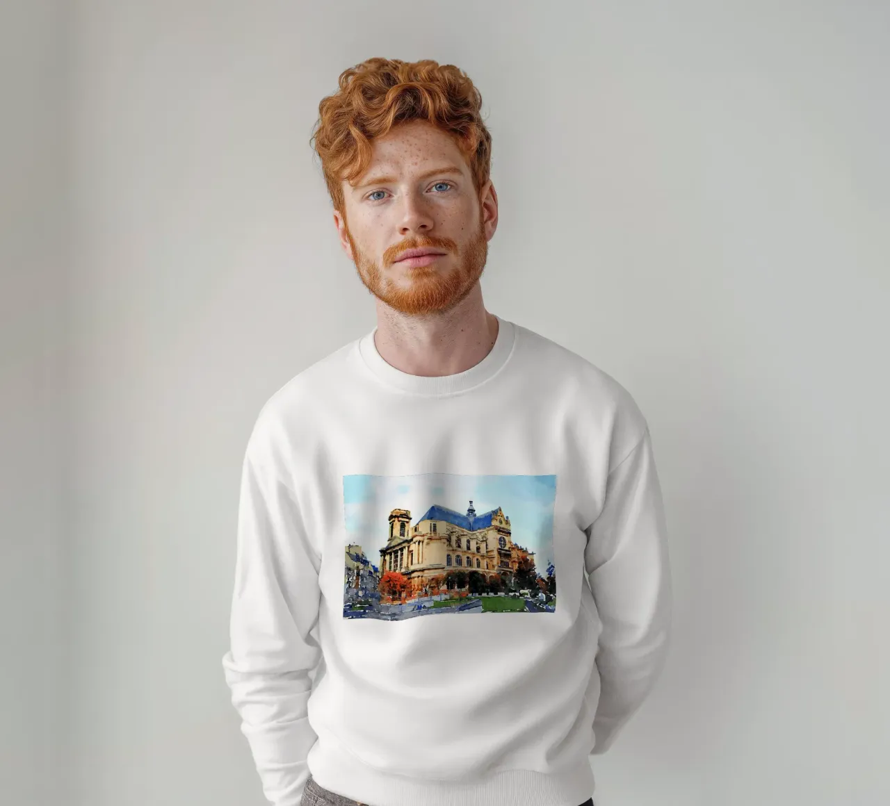A Parigi felpa da Massimo Frascogna