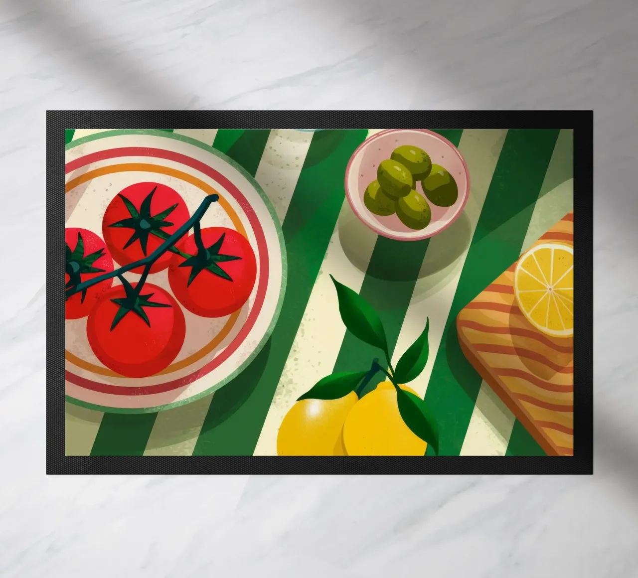 Tomato Salad Alfresco zerbino da Muse Artworks