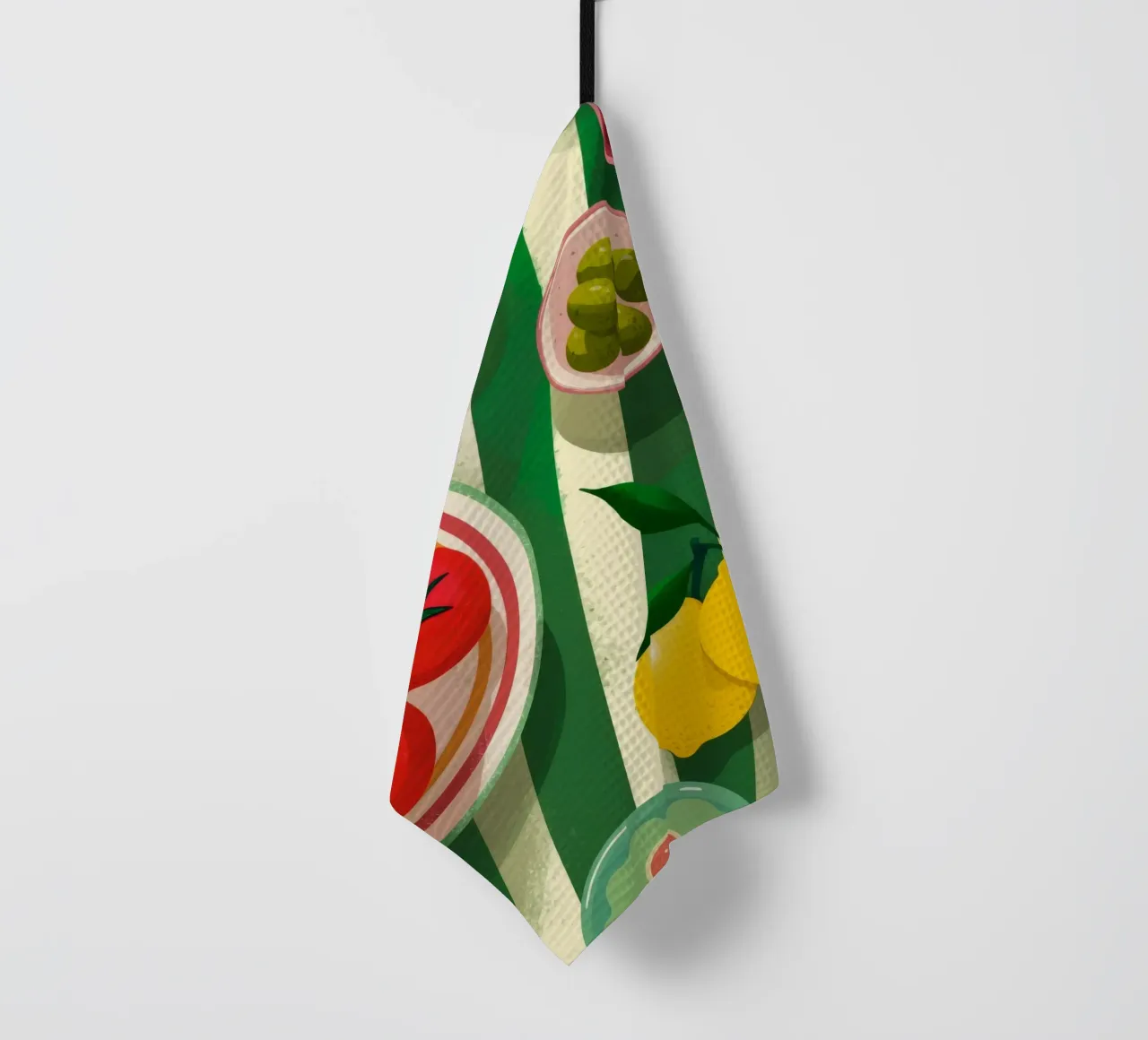 Tomato Salad Alfresco canovaccio da cucina da Muse Artworks