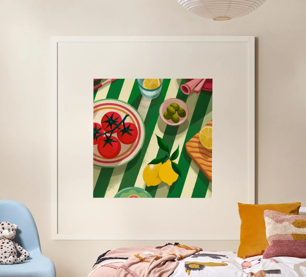 Tomato Salad Alfresco carta hahnemühle da Muse Artworks