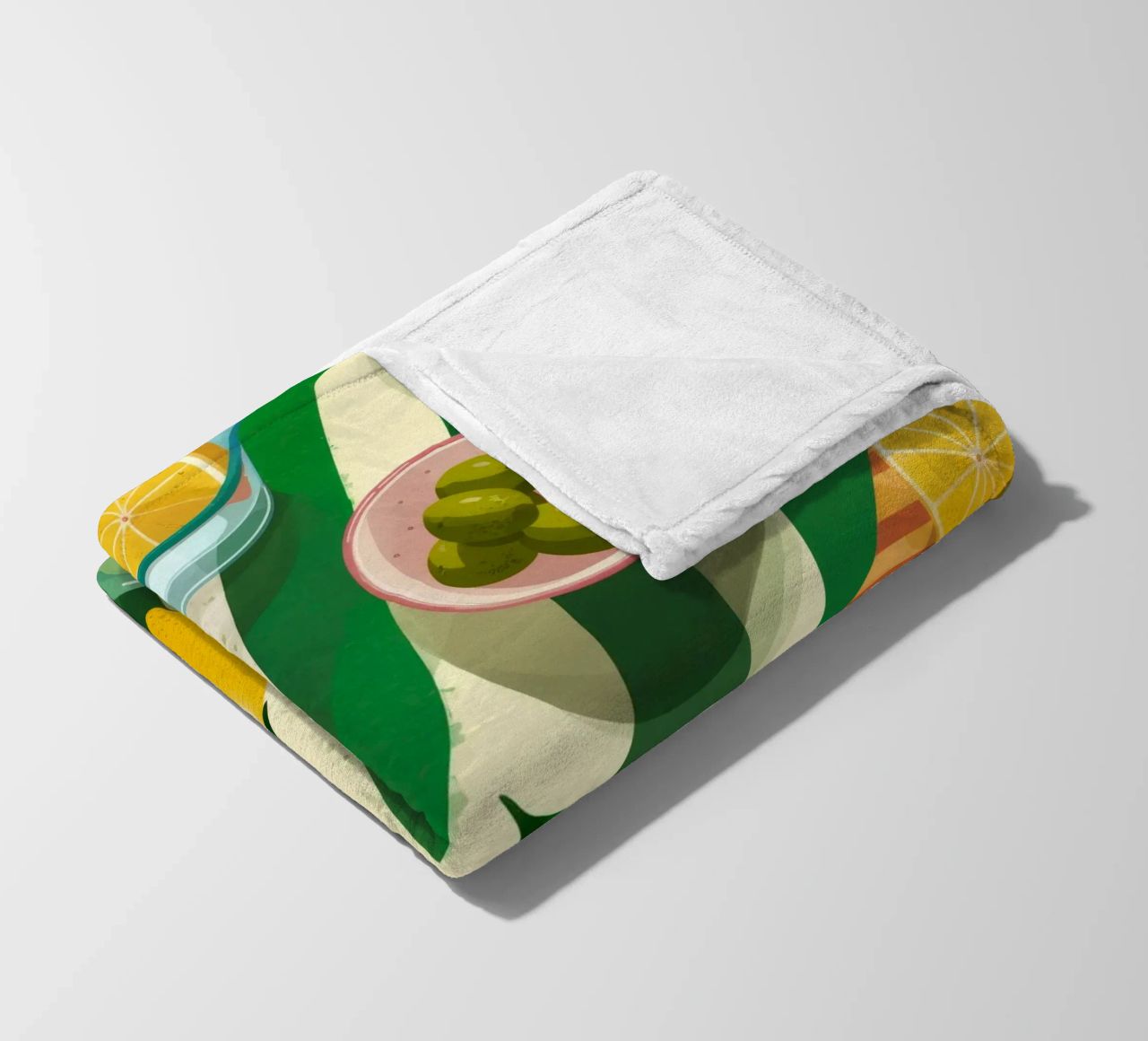 Tomato Salad Alfresco coperta in pile da Muse Artworks