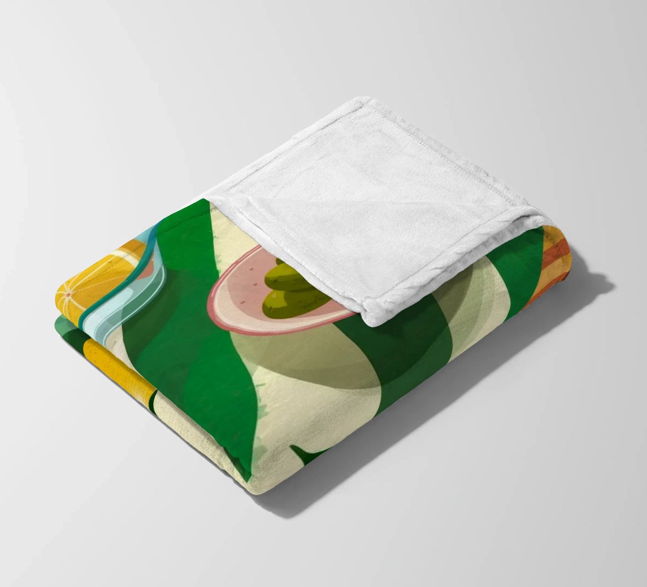 Tomato Salad Alfresco coperta in pile da Muse Artworks