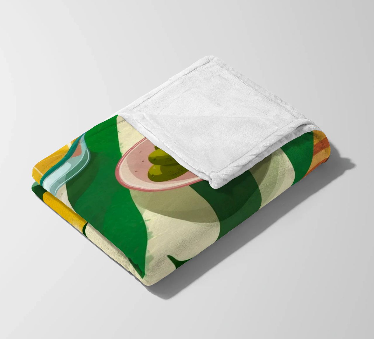 Tomato Salad Alfresco coperta in pile da Muse Artworks