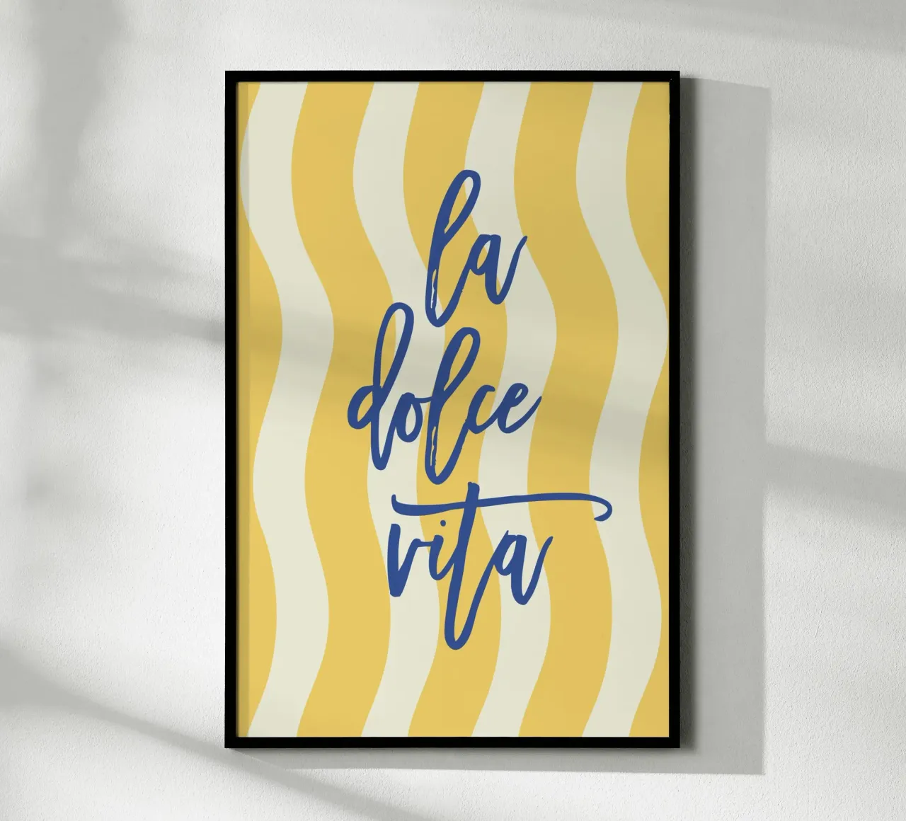 la dolce vita poster con telaio in alluminio da STUDIO 4H37