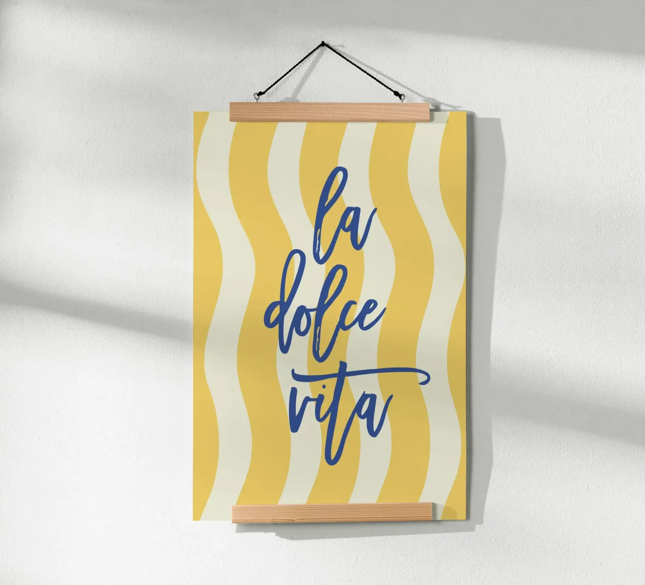la dolce vita poster con telaio in alluminio da STUDIO 4H37