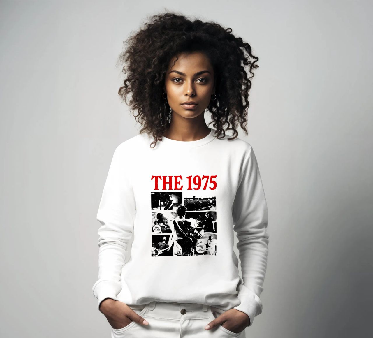 Retro Perform Band The 1975 felpa da SlofarArt