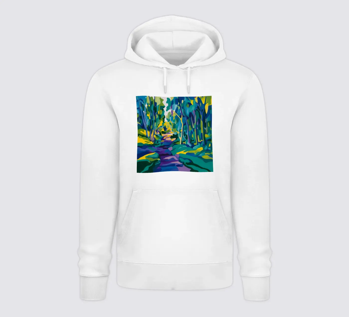 Forest Stream Path hoodie van FadeAura