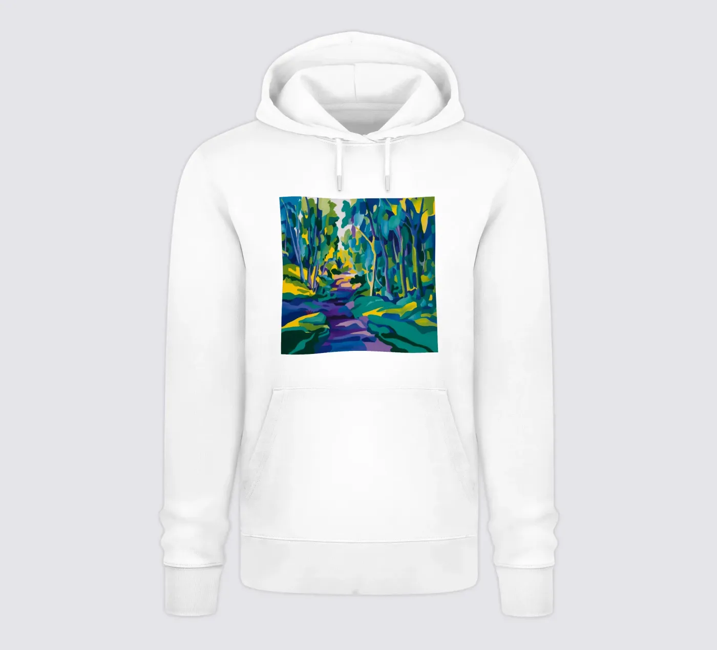 Forest Stream Path hoodie van FadeAura