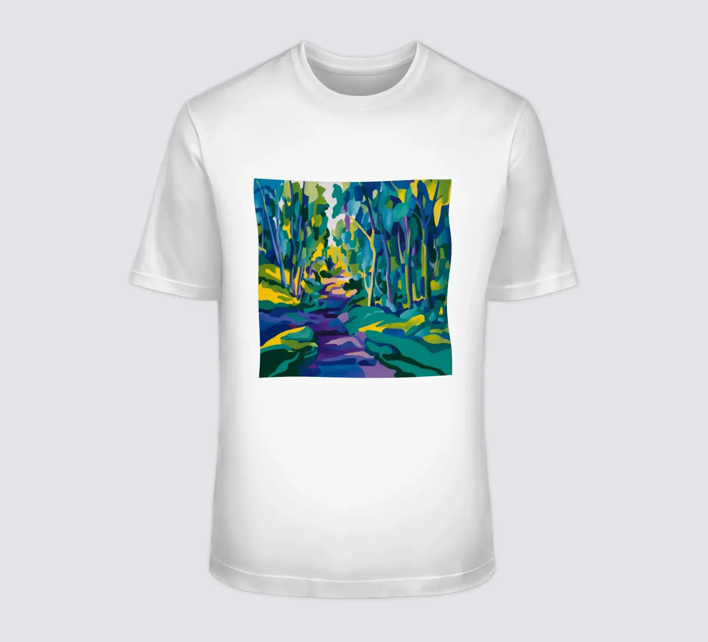 Bosbeekpad t-shirt van FadeAura