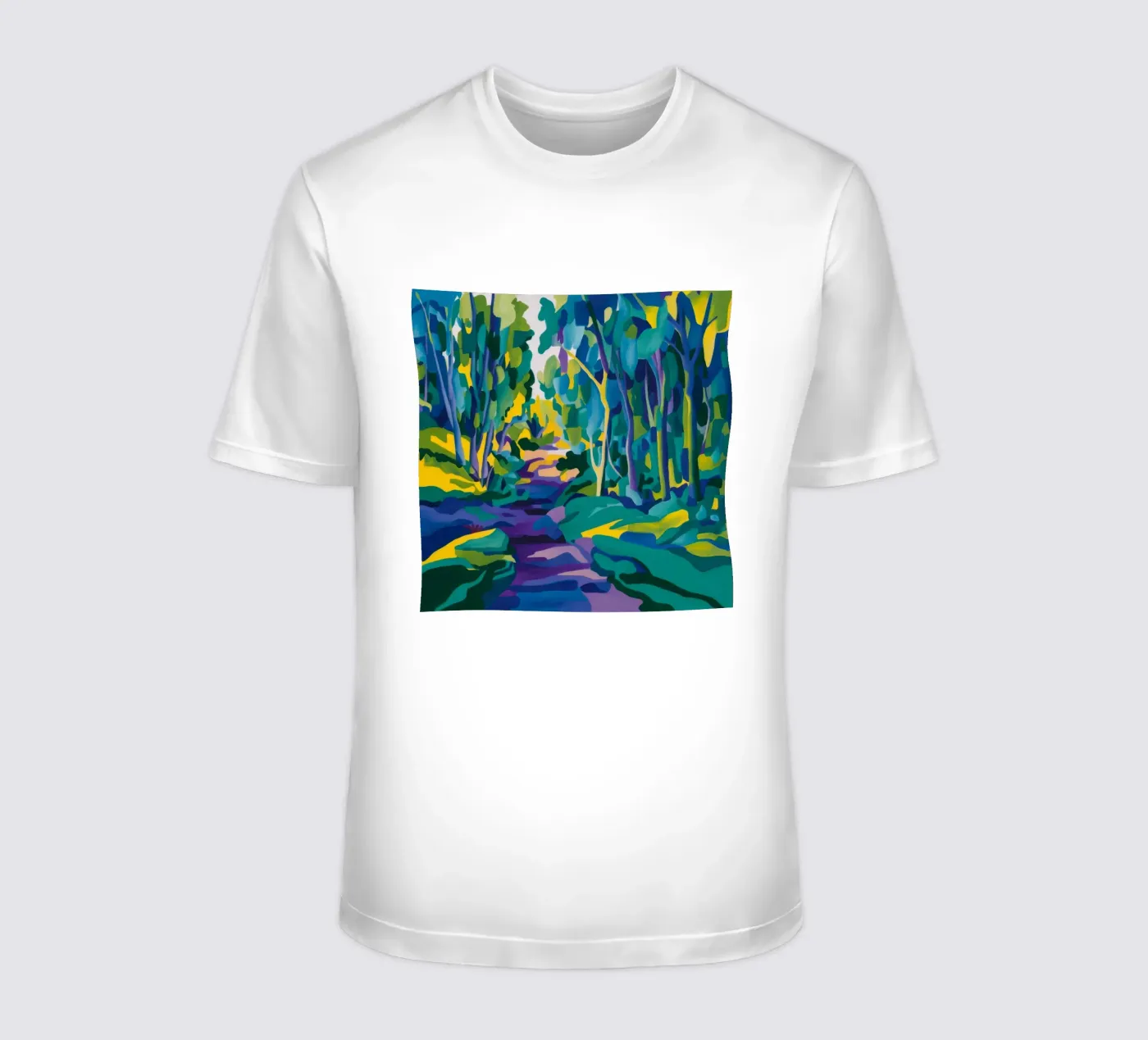 Bosbeekpad t-shirt van FadeAura