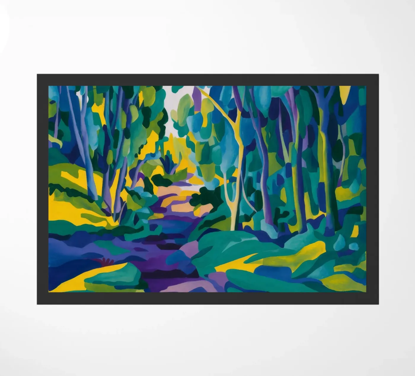 Chemin du ruisseau de la forêt paillasson de FadeAura