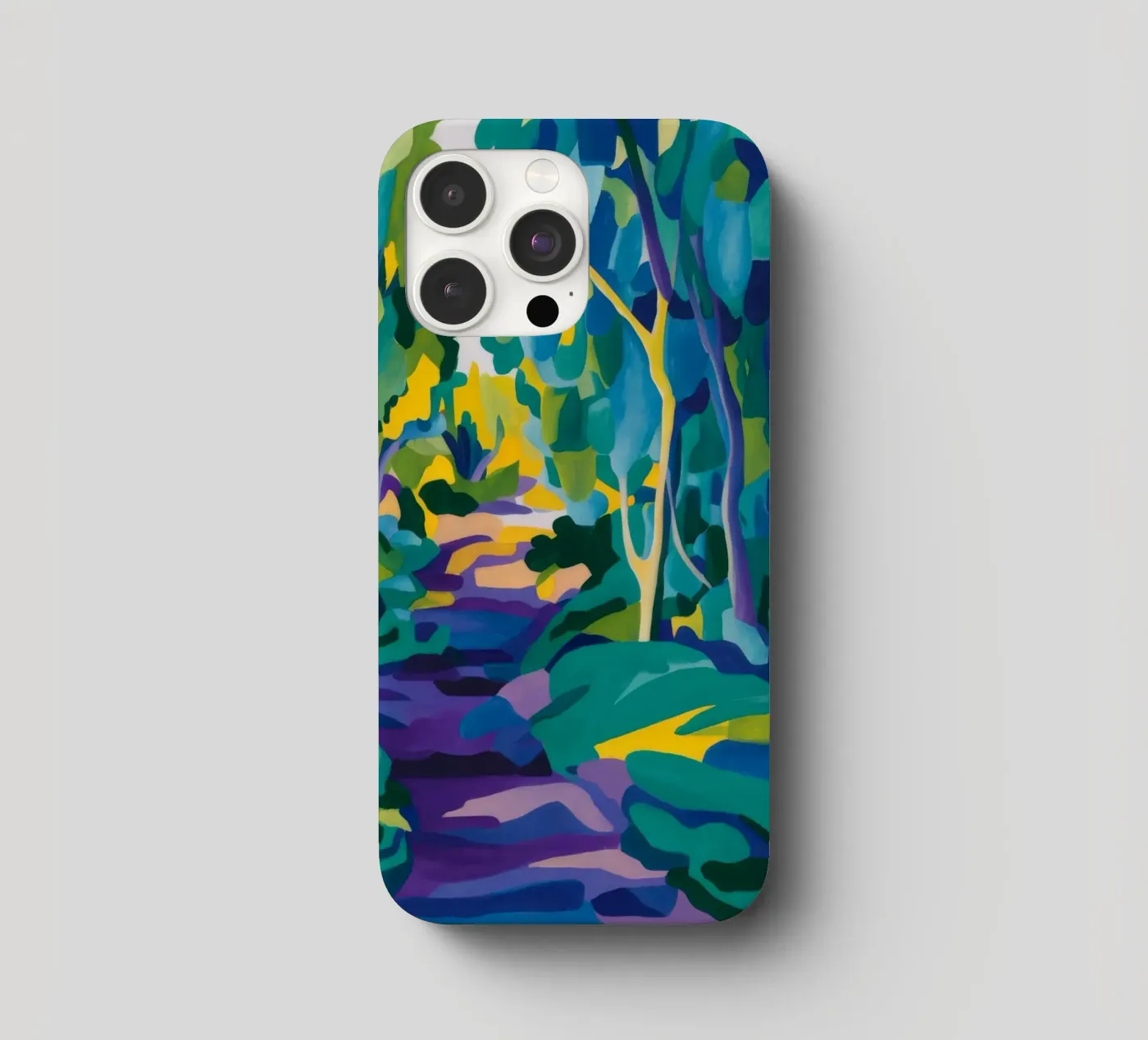 Forest Stream Path iphone case by FadeAura
