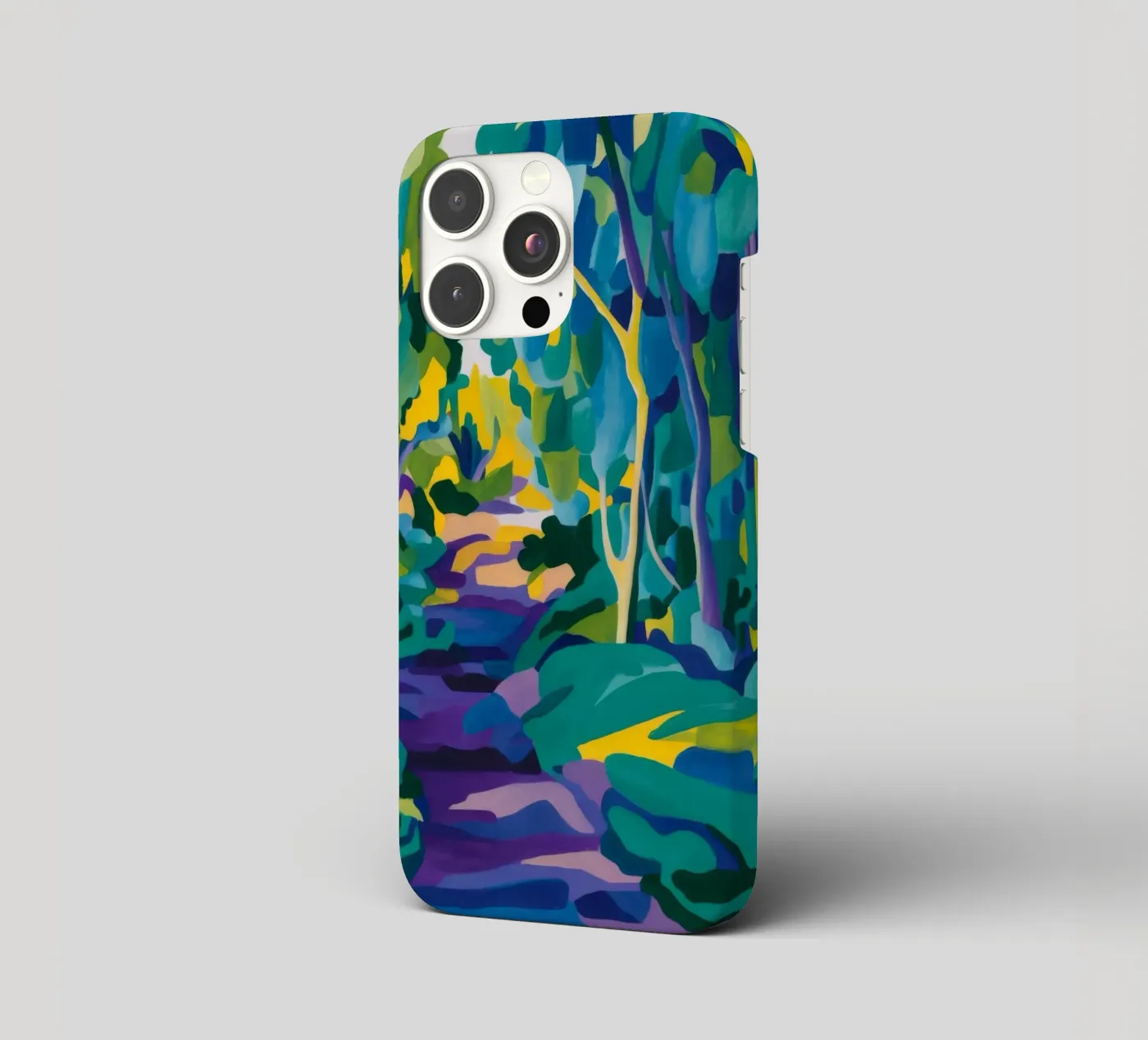 Forest Stream Path iphone case by FadeAura