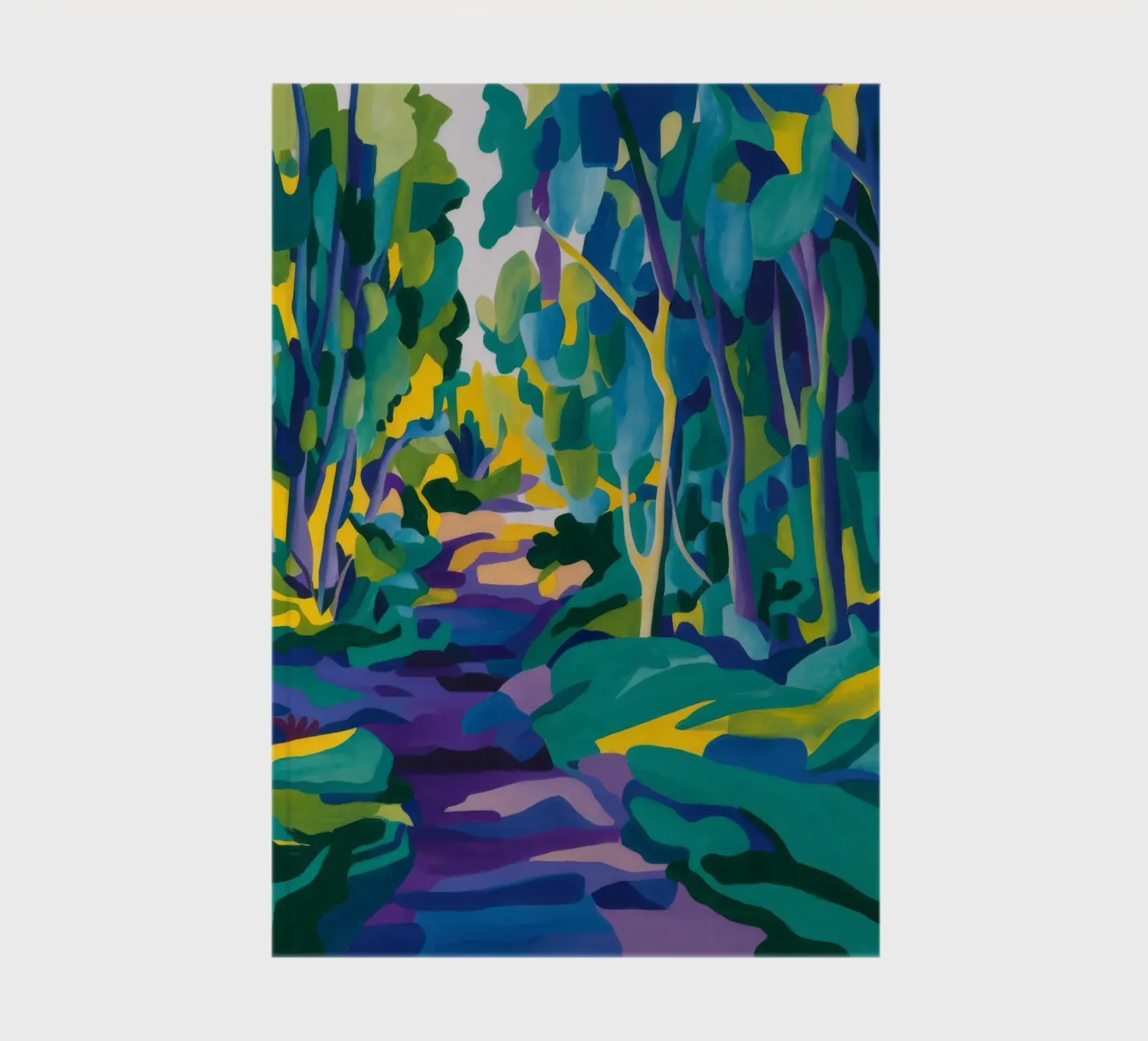 Forest Stream Path notebook by FadeAura