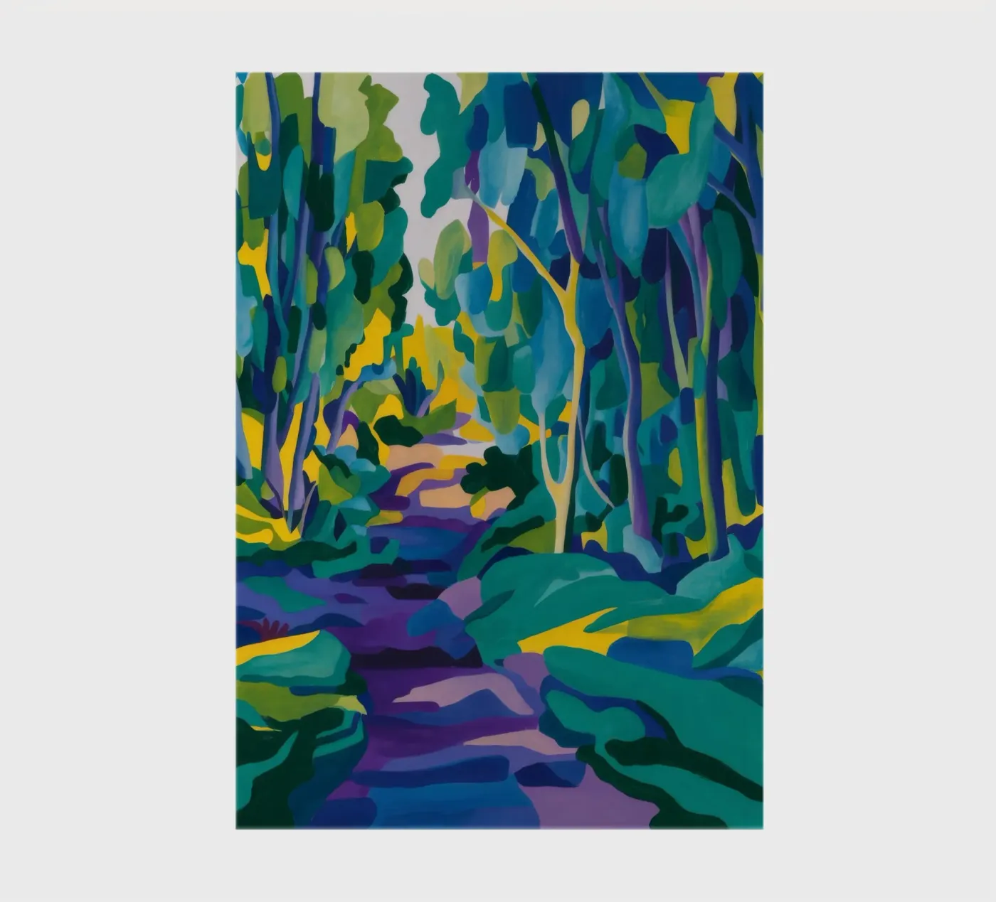 Forest Stream Path notebook by FadeAura