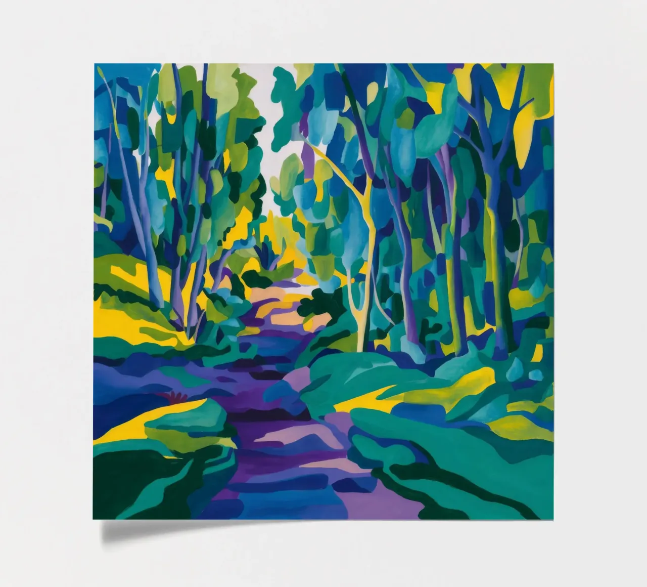 Forest Stream Path sticker sheet by FadeAura