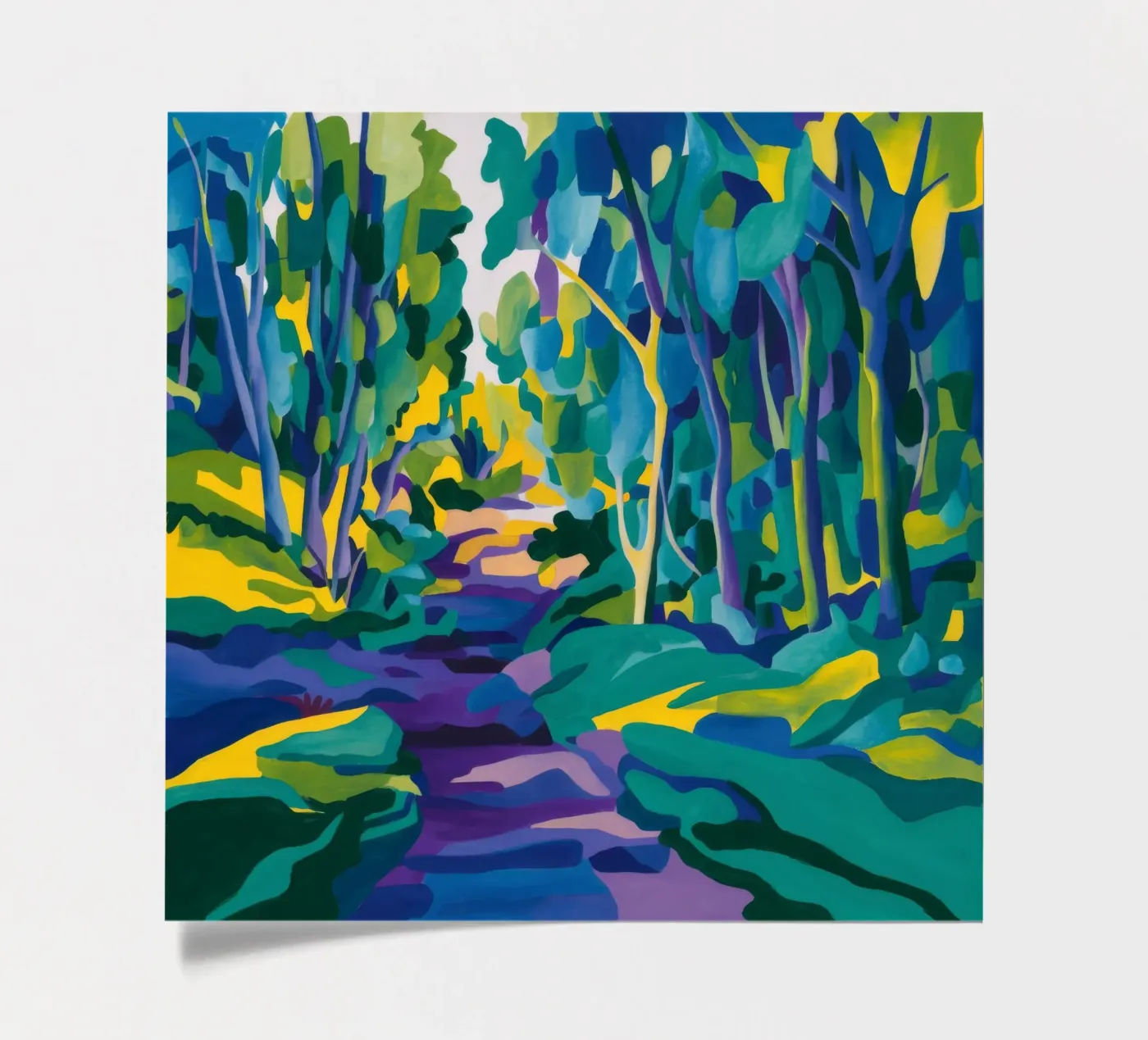 Forest Stream Path sticker sheet by FadeAura