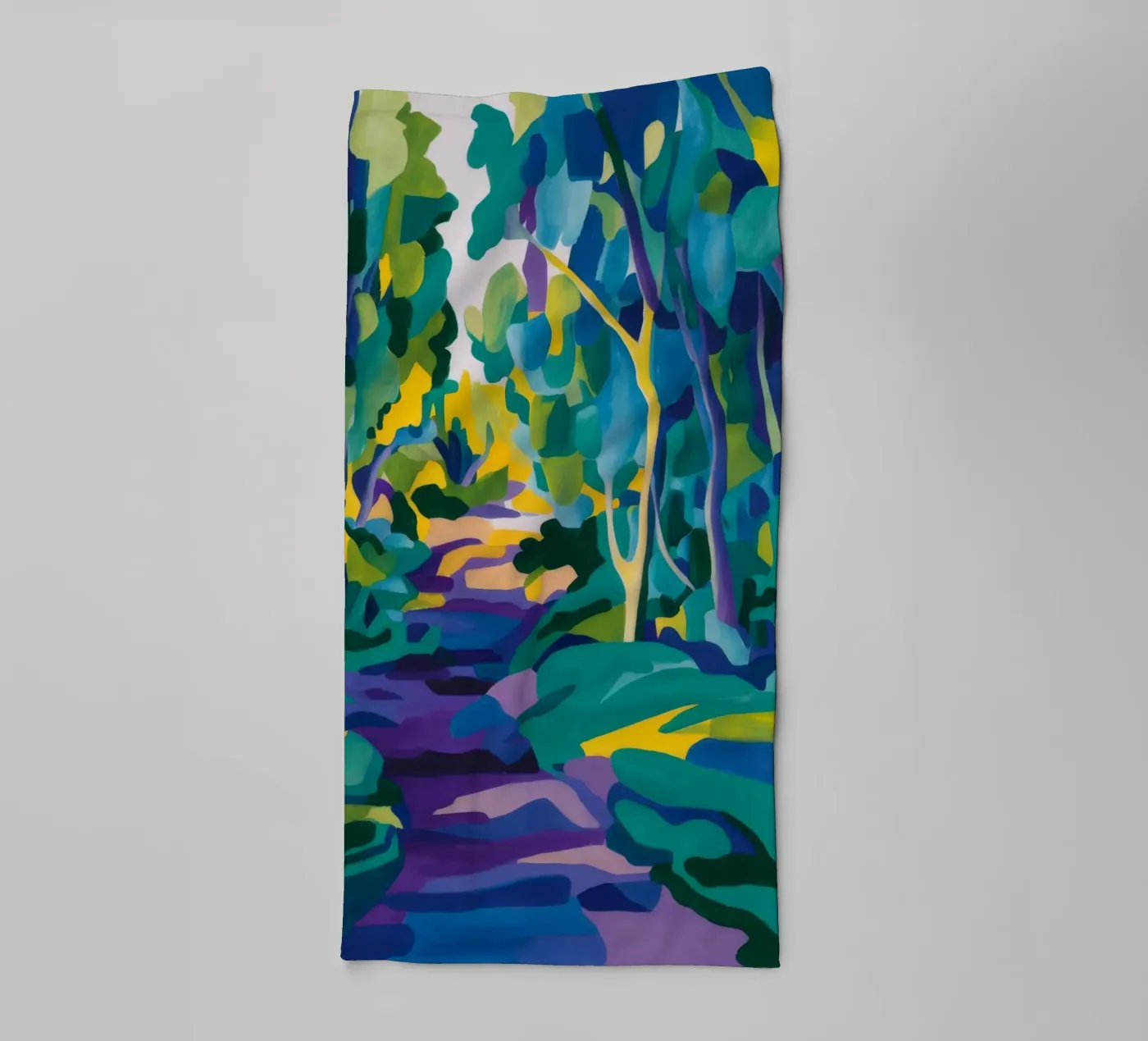 Forest Stream Path towel by FadeAura