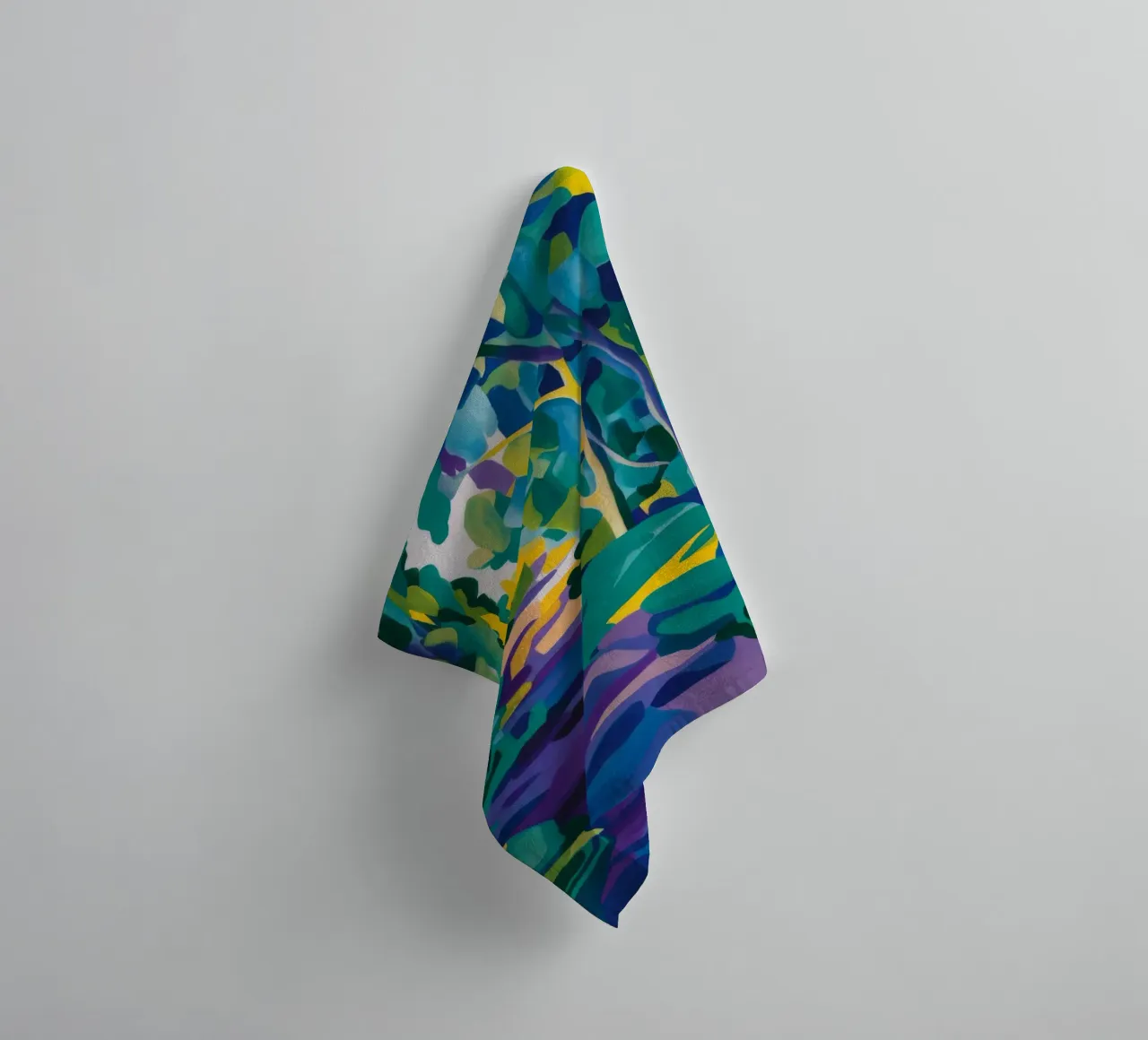 Forest Stream Path towel by FadeAura