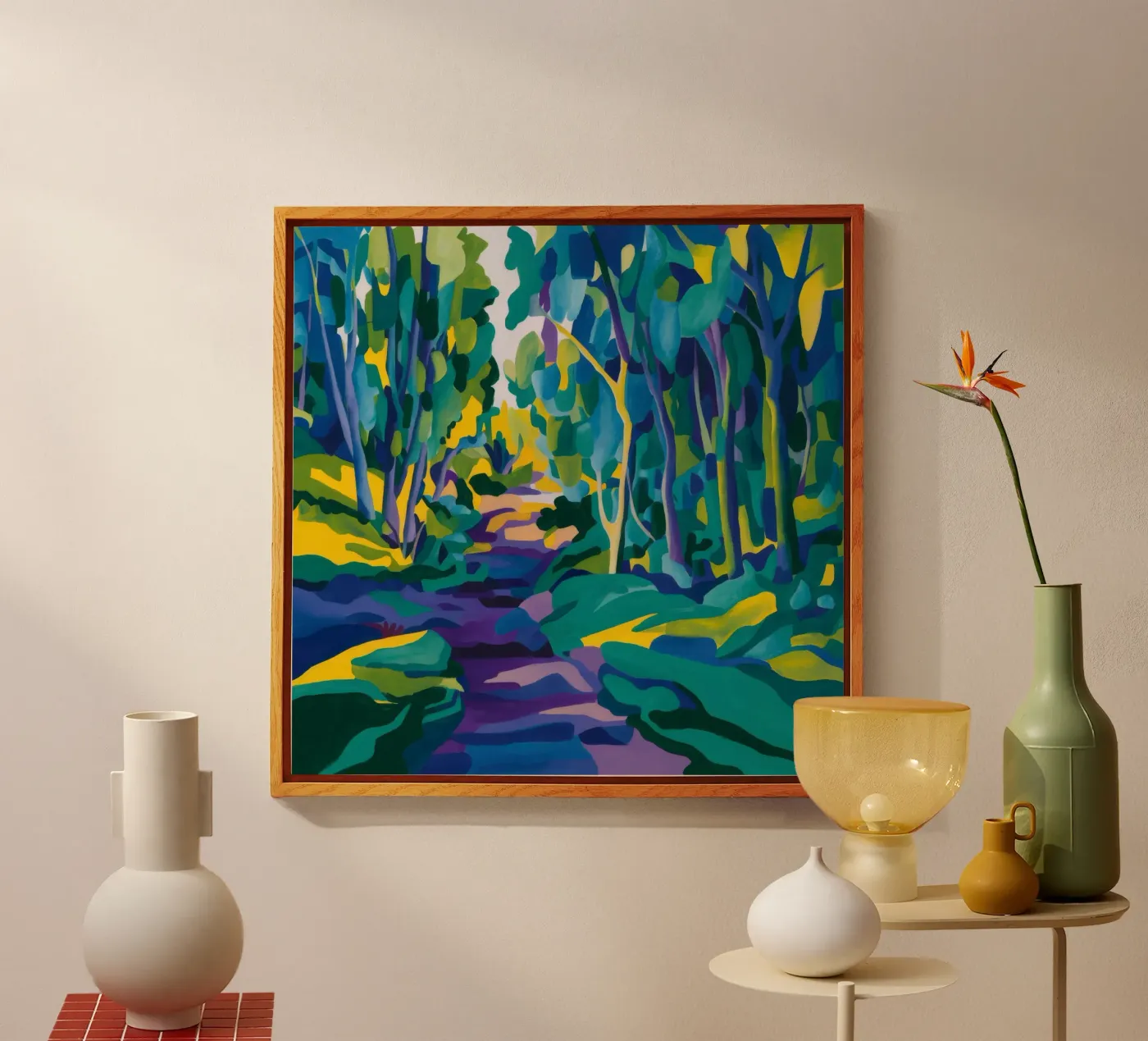 Forest Stream Path plexiglass da FadeAura