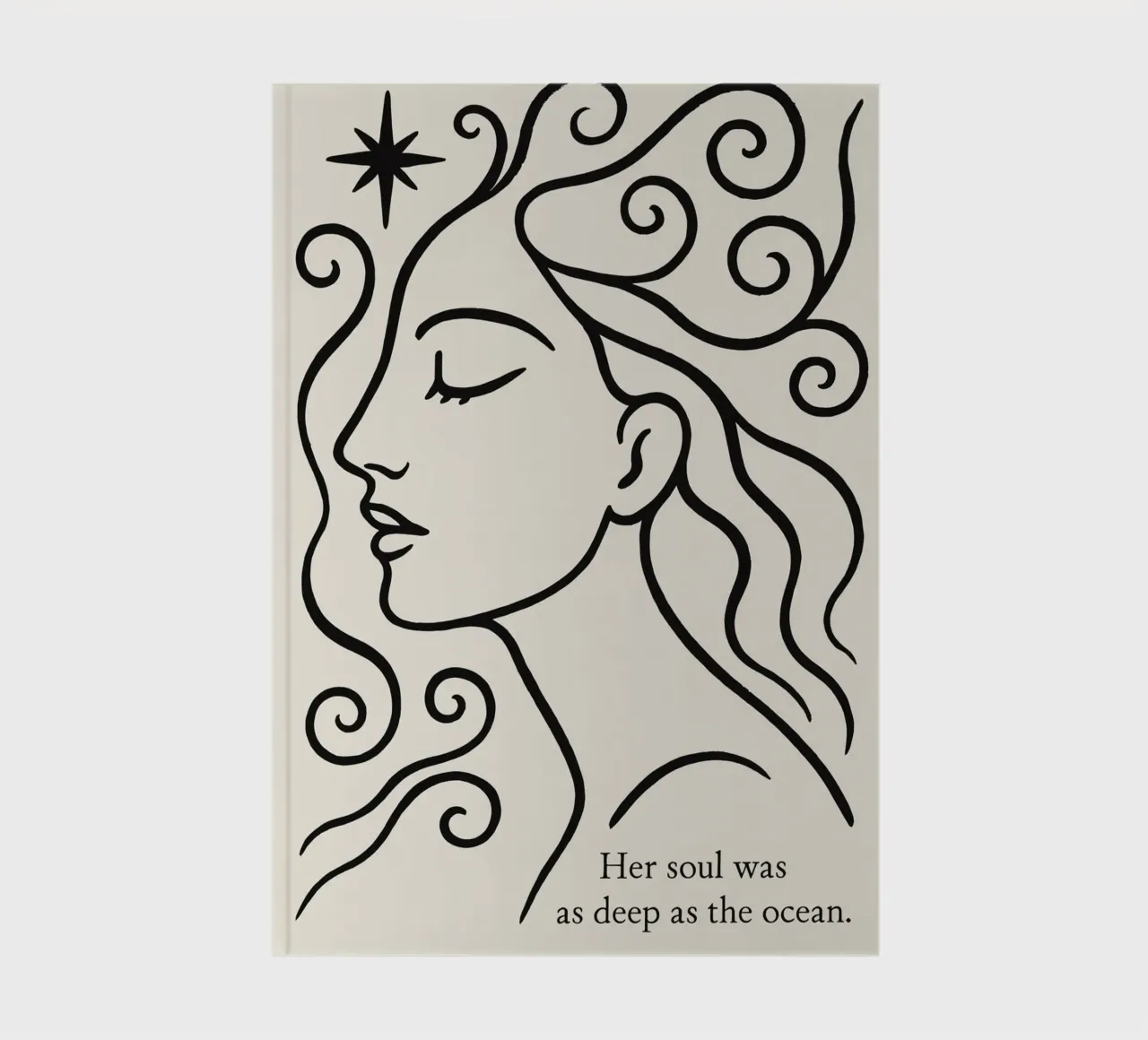 The Soul Was As Deep As the Ocean notebook by treechild
